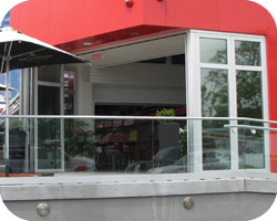 Stacking Glass Walls