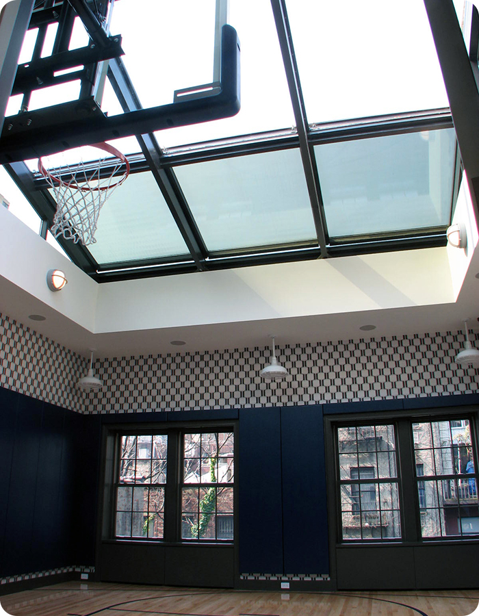 Bsketball Court Retractable Roof