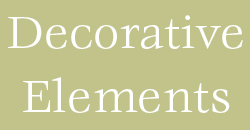 Conservatory Decorative Elements Conservatory Decorative Elements