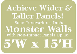 Larger and Winder Folding Glass Wall Panels Larger and Winder Folding Glass Wall Panels