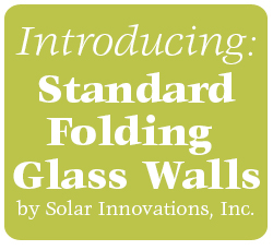 Standard Folding Glass Walls Standard Folding Glass Walls