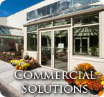 Commercial Terrace and French Doors