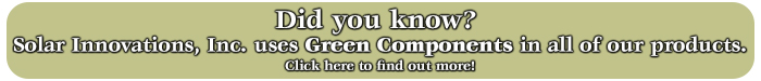 Did you know solar uses green components Did you know solar uses green components?